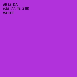 #B131DA - Electric Violet Color Image