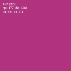 #B1327E - Royal Heath Color Image