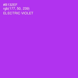 #B132EF - Electric Violet Color Image
