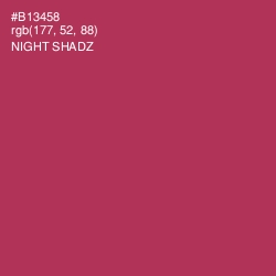 #B13458 - Night Shadz Color Image