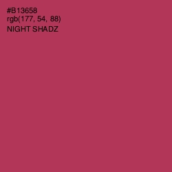 #B13658 - Night Shadz Color Image