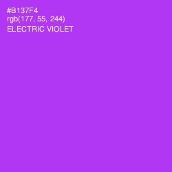 #B137F4 - Electric Violet Color Image