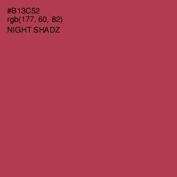 #B13C52 - Night Shadz Color Image