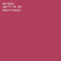 #B13E5A - Night Shadz Color Image