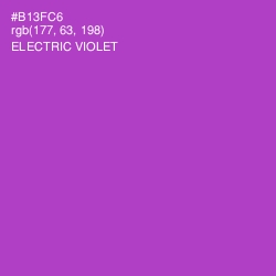 #B13FC6 - Electric Violet Color Image