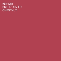 #B14051 - Chestnut Color Image