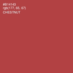 #B14143 - Chestnut Color Image
