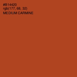 #B14420 - Medium Carmine Color Image