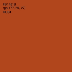 #B1451B - Rust Color Image