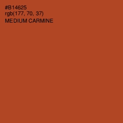 #B14625 - Medium Carmine Color Image