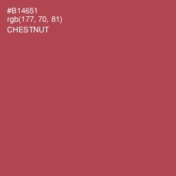 #B14651 - Chestnut Color Image