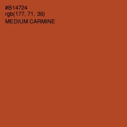 #B14724 - Medium Carmine Color Image