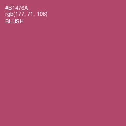 #B1476A - Blush Color Image