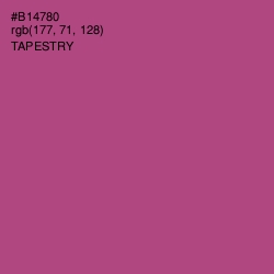 #B14780 - Tapestry Color Image