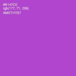 #B147CE - Amethyst Color Image