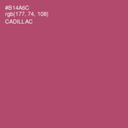 #B14A6C - Cadillac Color Image