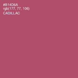 #B14D6A - Cadillac Color Image