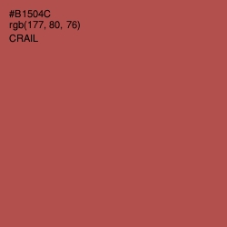 #B1504C - Crail Color Image