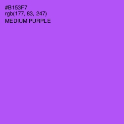 #B153F7 - Medium Purple Color Image