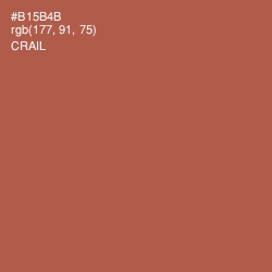 #B15B4B - Crail Color Image