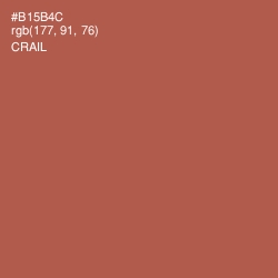 #B15B4C - Crail Color Image