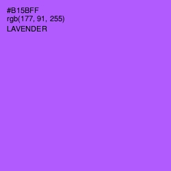 #B15BFF - Lavender Color Image