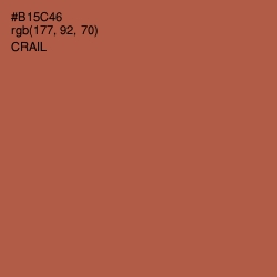 #B15C46 - Crail Color Image