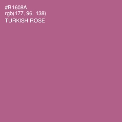 #B1608A - Turkish Rose Color Image