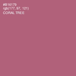 #B16179 - Coral Tree Color Image