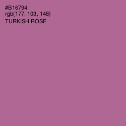 #B16794 - Turkish Rose Color Image