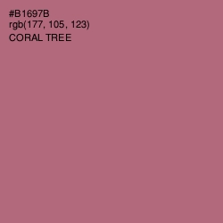 #B1697B - Coral Tree Color Image