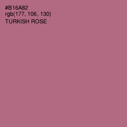 #B16A82 - Turkish Rose Color Image