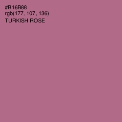 #B16B88 - Turkish Rose Color Image