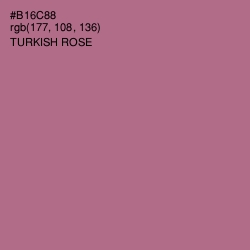 #B16C88 - Turkish Rose Color Image