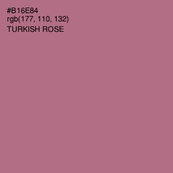 #B16E84 - Turkish Rose Color Image