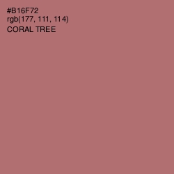 #B16F72 - Coral Tree Color Image