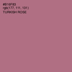 #B16F83 - Turkish Rose Color Image