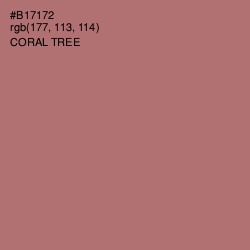 #B17172 - Coral Tree Color Image