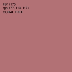 #B17175 - Coral Tree Color Image