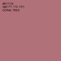 #B17179 - Coral Tree Color Image