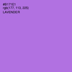 #B171E1 - Lavender Color Image