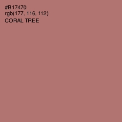 #B17470 - Coral Tree Color Image
