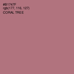 #B1747F - Coral Tree Color Image