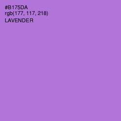 #B175DA - Lavender Color Image