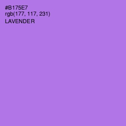 #B175E7 - Lavender Color Image