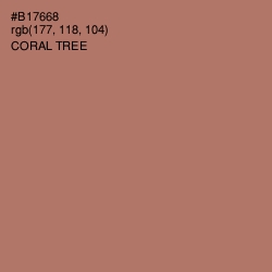 #B17668 - Coral Tree Color Image