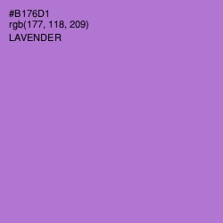 #B176D1 - Lavender Color Image