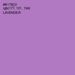 #B179C2 - Lavender Color Image