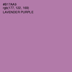 #B17AA9 - Lavender Purple Color Image