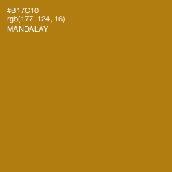#B17C10 - Mandalay Color Image
